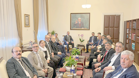 NASIROĞLU EZİDİ’LERİ DİNLEDİ