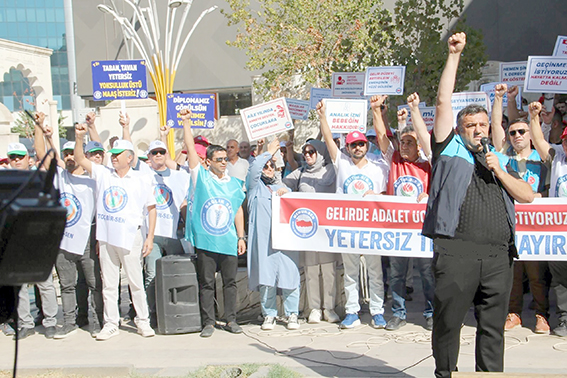 ÖNLÜ “KAMUDA HUZUR ADALETSİZ ÜCRETLE SAĞLANAMAZ”