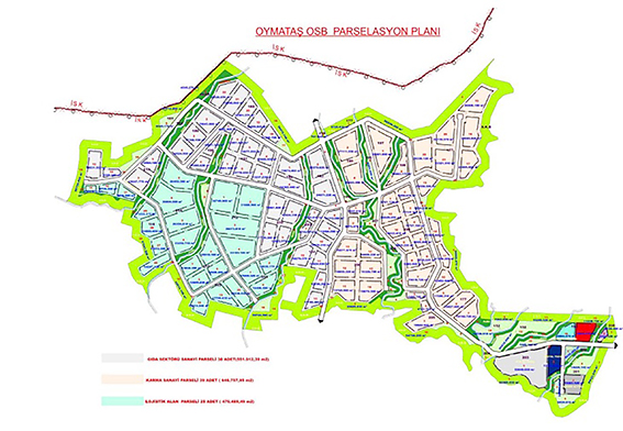 OYMATAŞ OSB’DE 44 PARSEL İÇİN ARSA TAHSİS DUYURUSU