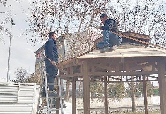 PARK VE BAHÇELER’DE KIŞ AYLARINDA KESİNTİSİZ ÇALIŞMA