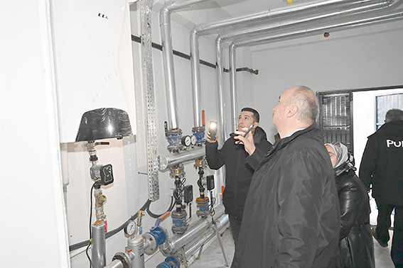 POLİS MERKEZİ İNŞAATI İNCELENDİ