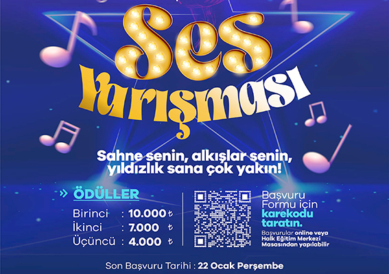 SOKAK LEZZETLERİ ŞENLİĞİ SES YARIŞMASI BAŞLIYOR