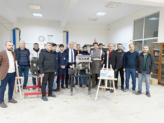 TUSAŞ’TAN BATMAN MTAL’YE ANKA İHA MOTORU HİBESİ