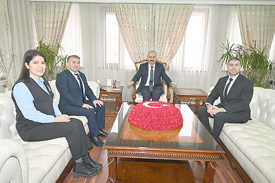 VALİ CANALP, DÜNYA GÜMRÜK GÜNÜ ZİYARETİ