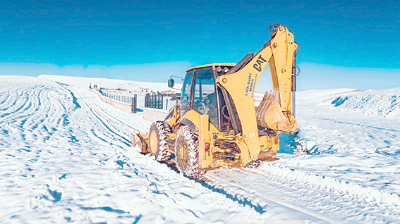 YOĞUN KAR YAĞIŞINA KARŞI 7/24 MÜCADELE