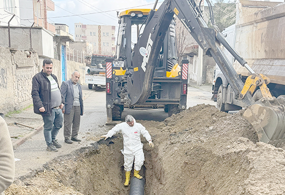 CUDİ’DE ANA HAT ARIZASI GİDERİLDİ