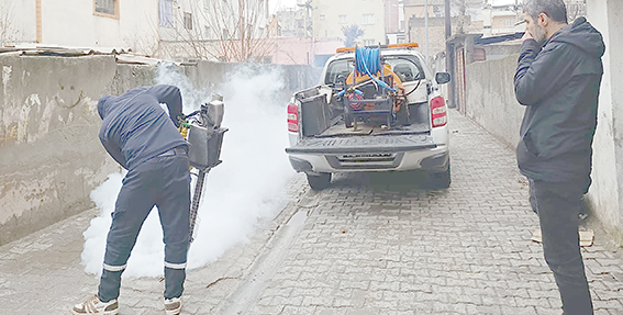 BAHAR ÖNCESİ İLAÇLAMA SEFERBERLİĞİ