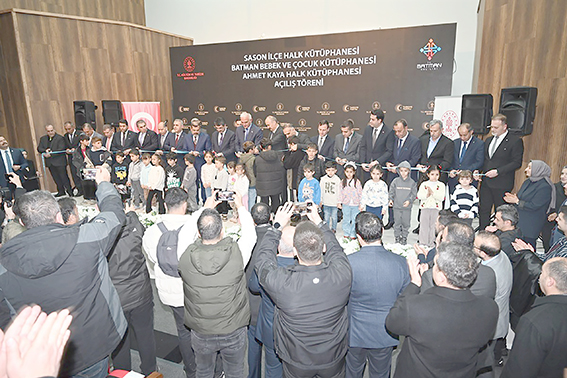 BAKAN ERSOY, 3 YENİ KÜTÜPHANEYİ HİZMETE AÇTI