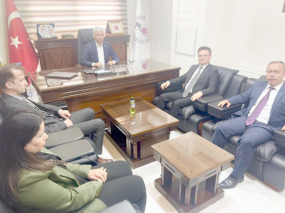 BAŞKAN KAPLAN’A VERGİ HAFTASI ZİYARETİ