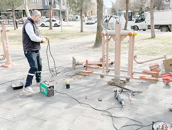 14 GÜNDE 81 SPOR ALETİ TADİLATTAN GEÇTİ