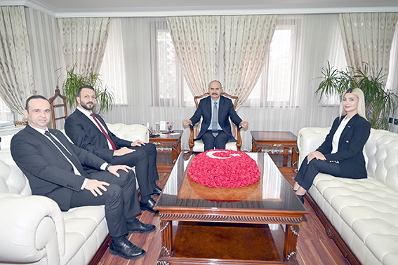 EMLAK KATILIM BANKASINDAN VALİ CANALP’A ZİYARET