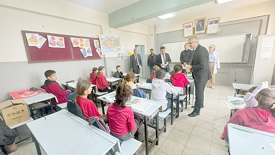 İL MÜDÜRÜ CİĞER’DEN KOZLUK’A EĞİTİM ZİYARETİ