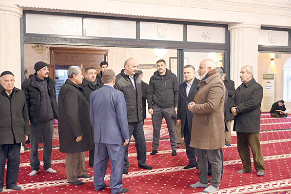 İPRAGAZ CAMİİ İBADETE AÇILDI