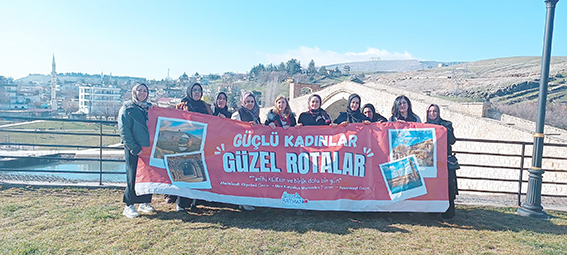 KADINLARIMIZ İLE ŞEHRİMİZİ GEZİYORUZ PROJESİ DEVAM EDİYOR