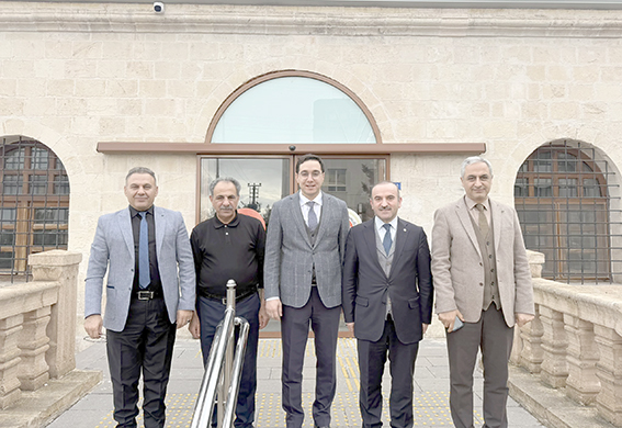 KAYMAKAM ÖZTAŞ’A PTT HEYETİNDEN ZİYARET