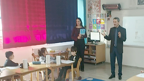 MİNİKLERE DEMİRYOLU GÜVENLİĞİ EĞİTİMİ