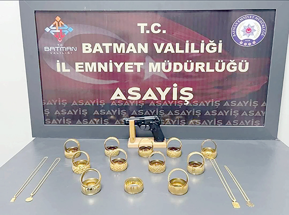 SİLAHLI KUYUMCU SOYGUNU AYDINLATILDI: 8 ŞÜPHELİ YAKALANDI