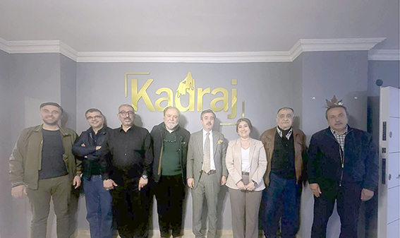 TANER HAMİDİ’DEN ÇALIŞAN GAZETECİLERE ZİYARET