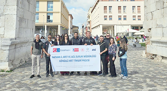 ULUSLARARASI HAREKETLİLİK PROGRAMINDA TÜRKİYE’Yİ TEMSİL ETTİ