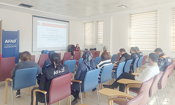 AFAD’DA ŞİDDETE KARŞI FARKINDALIK SEFERBERLİĞİ