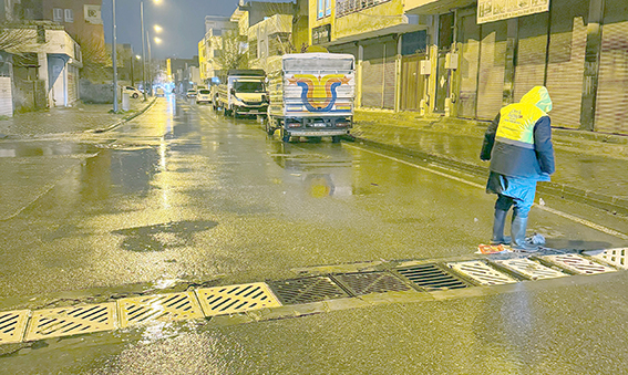 BASKİ’DEN YOĞUN MESAİ