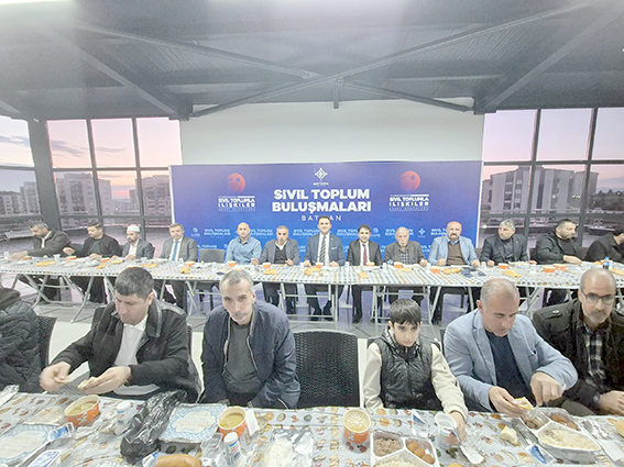 BATMAN’DA SPORCULAR İFTARDA BİR ARAYA GELDİLER