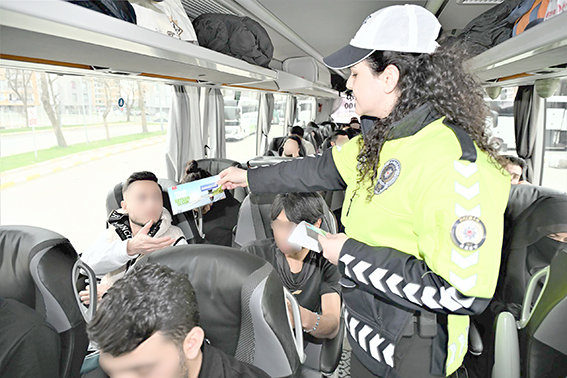 BAYRAM ÖNCESİ TRAFİK GÜVENLİĞİ BİLGİLENDİRMESİ