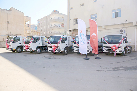 BELEDİYE ENVANTERİNE YENİ ARAÇLAR DAHİL EDİLDİ