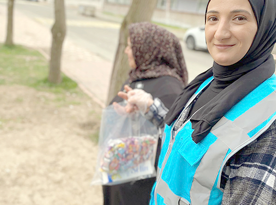 6 BİN 600 AİLEYE BAYRAM ŞEKERİ DESTEĞİ