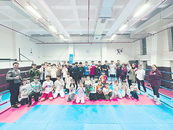 140 SPORCU HAFTANIN 7 GÜNÜ ANTRENMANDA