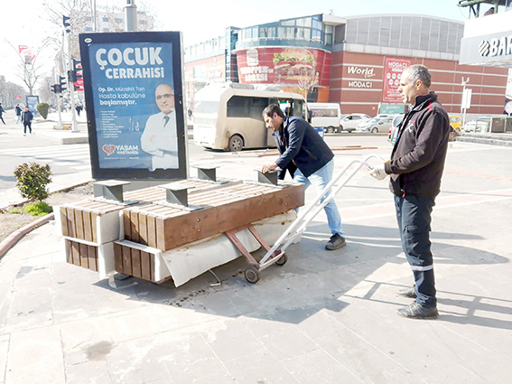 KENT MOBİLYALARI GERİ KAZANILIYOR