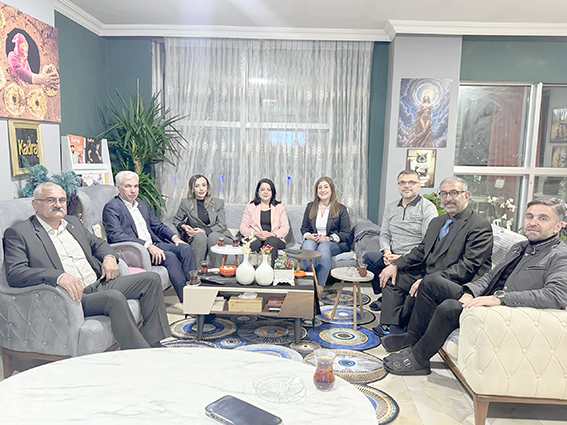 ESNAF ODASI’NDAN ÇALIŞAN GAZETECİLERE ZİYARET