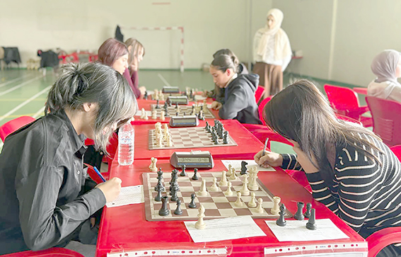 GENÇ KIZLAR SATRANÇ ŞAMPİYONASI TAMAMLANDI