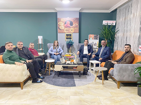 GENEL BAŞKAN YARDIMCISI TÜZÜN’DEN ÇALIŞAN GAZETECİLERE ZİYARET