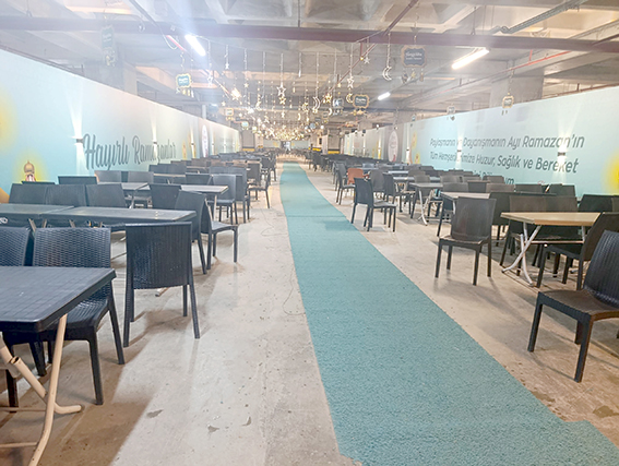 İFTAR SONRASI TEMİZLİK TİTİZLİĞİ