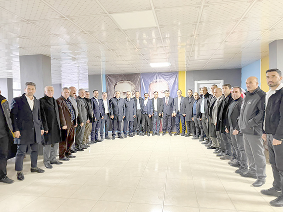 İL BAŞKANI ŞANSİ, KOZLUK’TA VATANDAŞLARLA BULUŞTU