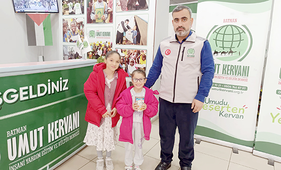 KUMBARALAR GAZZE’YE BAĞIŞLANDI