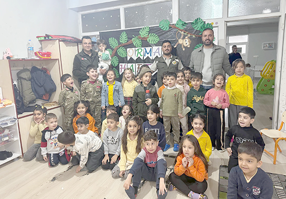 ÖĞRENCİLERE DOĞA BİLİNCİ AŞILANDI