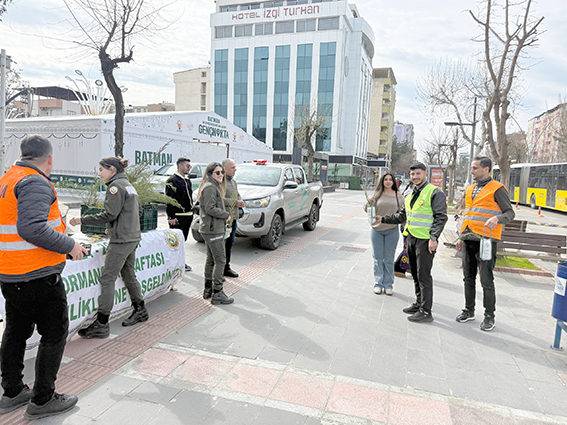 ORMAN HAFTASI’NDA FİDAN SEFERBERLİĞİ!