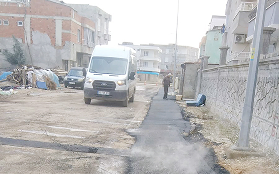 SON 1 HAFTADA 850 TON ASFALT YAMA GERÇEKLEŞTİRİLDİ