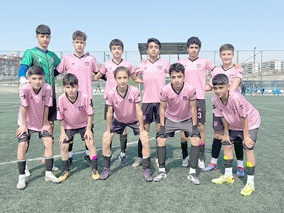 U14 SAHADAN GALİBİYETLE AYRILDI