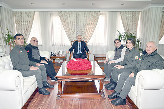 VALİ CANALP’A ‘ORMAN HAFTASI’ ZİYARETİ