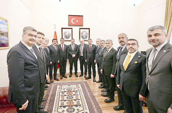 BAKAN TEKİN’E ZİYARET