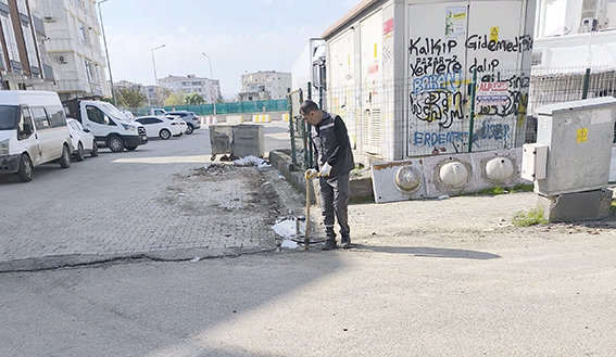 BASKİ EKİPLERİNDEN YOĞUN ALTYAPI MESAİSİ