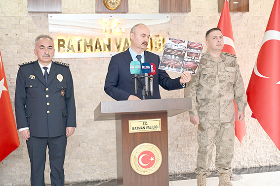 VALİ CANALP “UYUŞTURUCUYLA MÜCADELEMİZ KARARLILIKLA SÜRECEK”