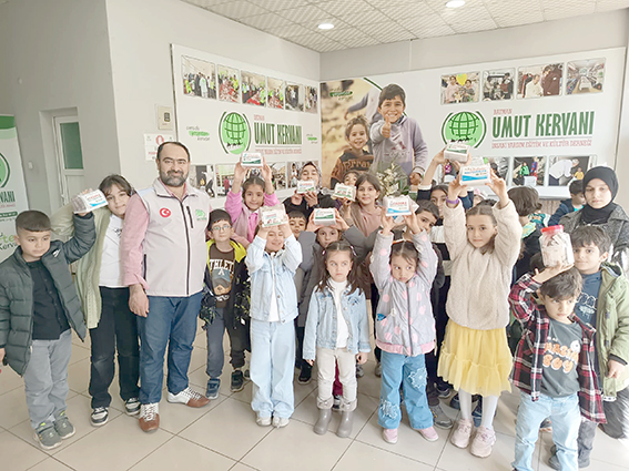 HARÇLIKLAR UMUDA DÖNÜŞTÜ