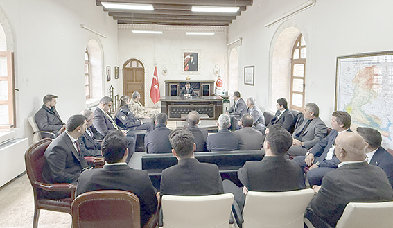 GERCÜŞ KAYMAKAMI GÖREVE BAŞLADI