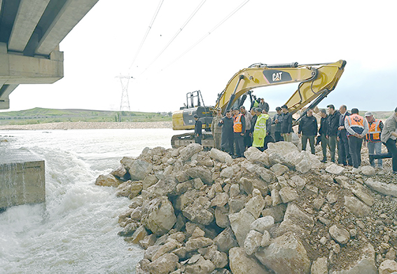 GÜNEY ÇEVRE YOLU İNCELENDİ