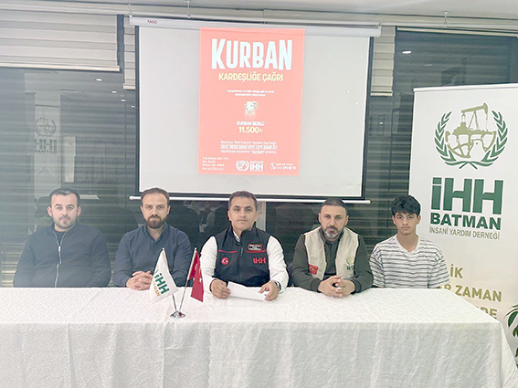 İHH’DEN KURBAN KESİMİ AÇIKLAMASI