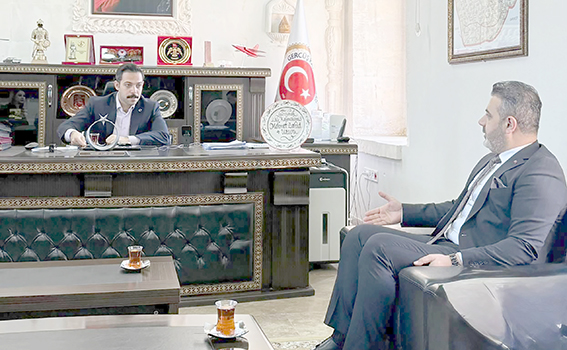 İL BAŞKANI ÇETİN “KURUMLAR ARASI DİYALOĞU ÖNEMSİYORUZ”